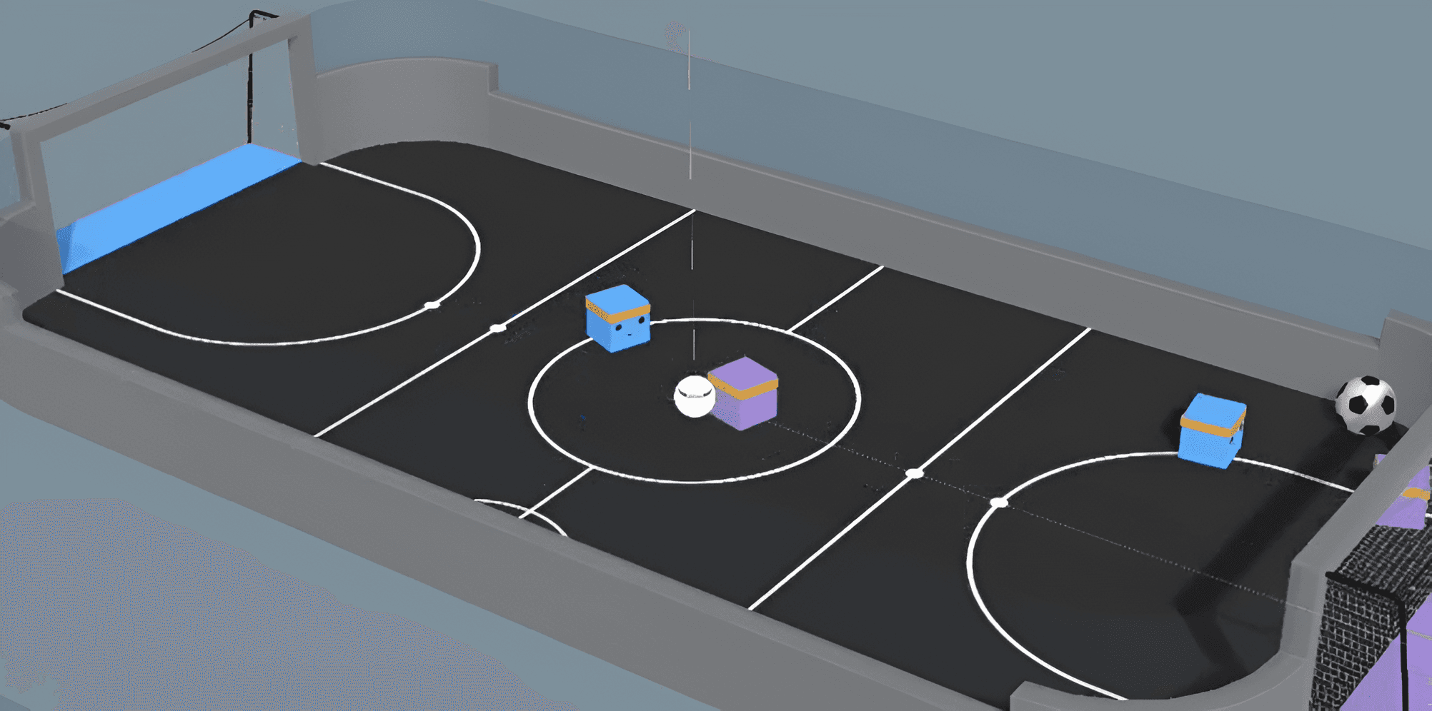 DeepPlay: Autonomous Football Agents